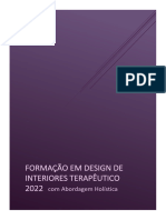 Design de Interiores Terapêutico - Programa Da Formação Completa - Etapas 1, 2 e 3