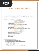 C Syllabus