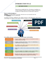 01 Introduction To Ai Revision Notes