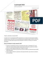 Tarjeta y Calendario Parroquial 2024