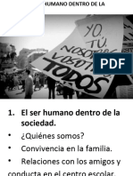 T 1 El Ser Humano en La Sociedad