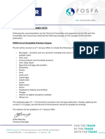 Carriage of Oils and Fats List of Acceptable Previous Cargoes Jan 2024