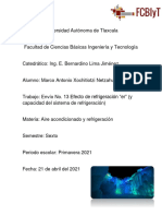 Capacidad en Sistemas de Refrigeración