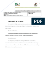 Informe - Asociación de Trabajo, Contrato Colectivo - Grp#9