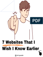 ?7 Websites That I Wish I Know Earlier