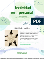 Habilidades de Efectividad Interpersonal - DBT