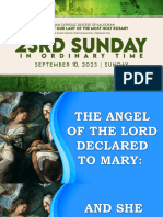 (ENG) With Angelus - 22ND SUNDAY IN ORDINARY TIME