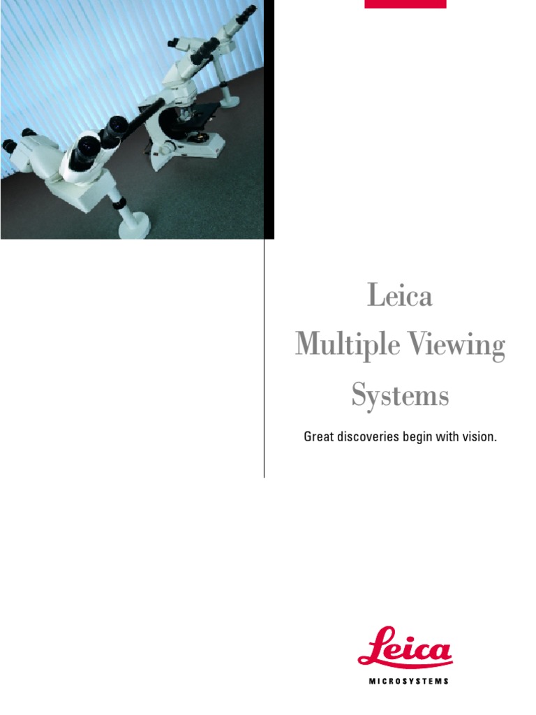 Leica Multiview System PDF Johannes Kepler Microscope