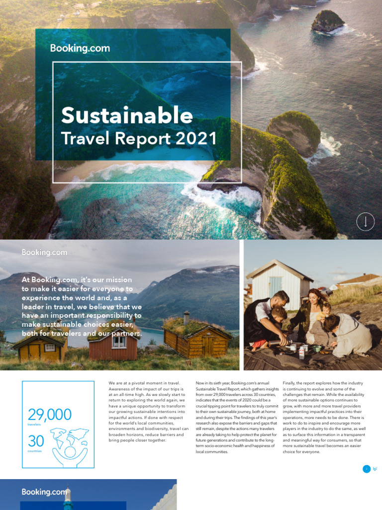 Sustainable Travel Report 2021 Download Free PDF Sustainability Tourism