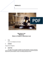 Business Law Module Midterm