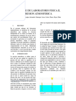 Informe de Laboratorio Fisica Ii