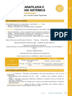 Medicina - Pneumologia - Alergias, Anafilaxia e Mastociose Sistã©mica - Corrigido