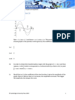 Solutions To Exercise 3J: Chapter 3 Worked Solutions - Graphs and Equations