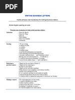 Writing Business Letters in Turkish | PDF | Written Communication ...