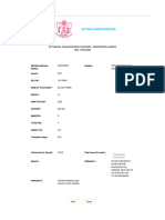 6th Sem - Festival Charges