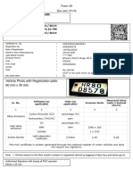 Form 59: Vehicle Photo With Registration Plate 60 MM X 30 MM