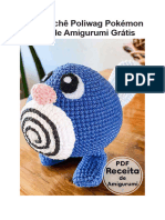 PDF Croche Poliwag Pokemon Receita de Amigurumi Gratis