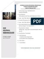 Susunan Acara KKR Milenial Kebangsaan PDF