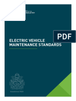 Electric Vehicle Maintenance Standards