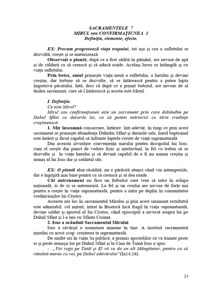 2 Mirul Predici Sacramente | PDF
