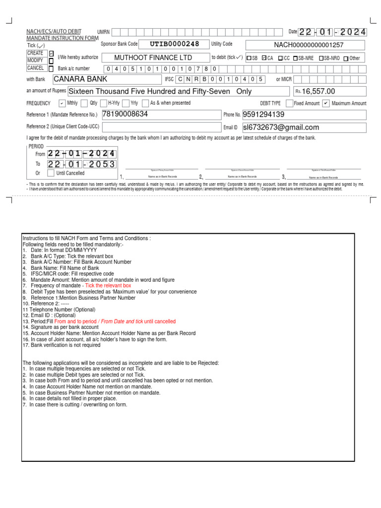 Raja Fashions Emi Nach 1 | PDF | Debit Card | Banks