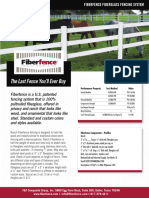 Fiberfence Ranch Brochure