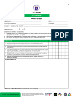 Cot Rpms Rating Sheet For T I III