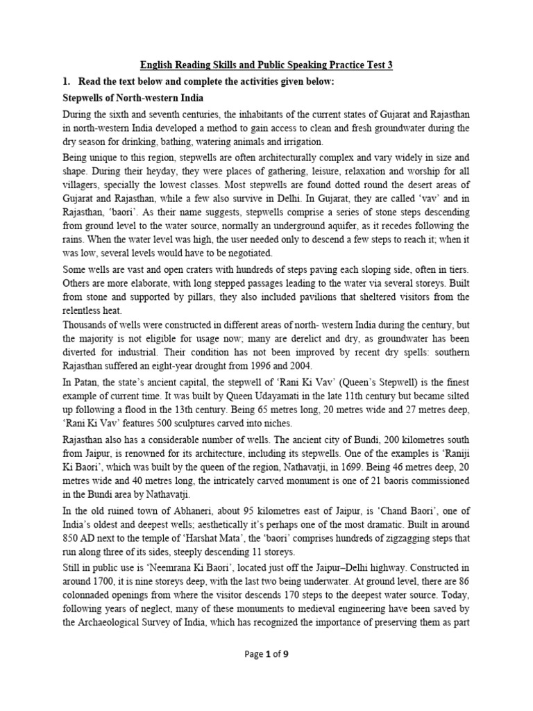 Stepwells of North-Western India | PDF | Sleep