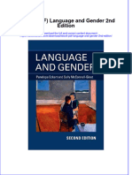 Full Download Ebook Ebook PDF Language and Gender 2nd Edition PDF