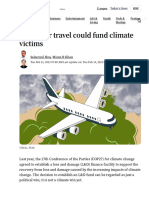 Taxing Air Travel Could Fund Climate Victims - The Daily Star-1-6