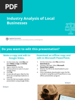 AEC 12 - Q1 - 0503 - PS - Industry Analysis of Local Businesses