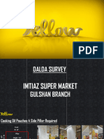 Dalda Survey Imtiaz Super Market