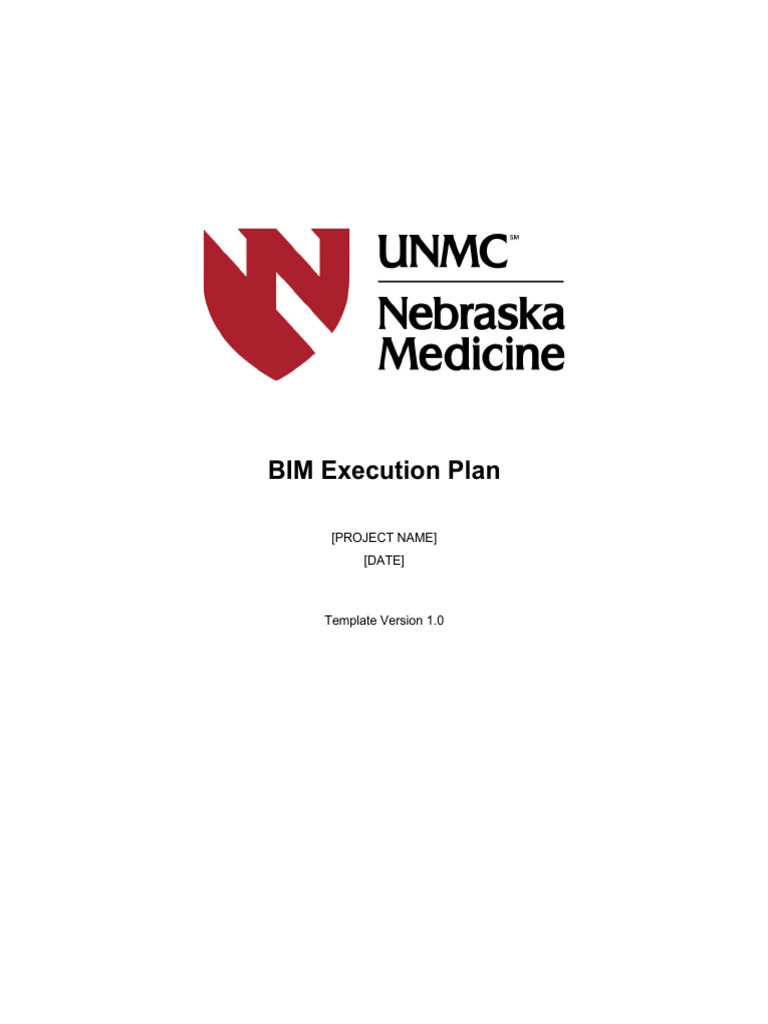 BIM Execution Plan Template Guide | PDF | Building Information Modeling ...