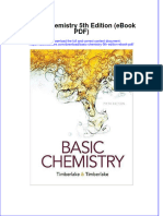 Instant Download Basic Chemistry 5th Edition Ebook PDF PDF Scribd