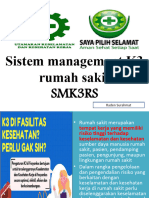 Sistem Management K3 Rumah Sakit
