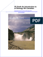 Instant Download Ebook PDF Earth An Introduction To Physical Geology 4th Canadian PDF Scribd