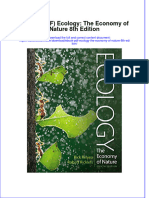 Instant Download Ebook PDF Ecology The Economy of Nature 8th Edition PDF Scribd