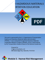 Toolkit For Hazardous Materials Transportation Education