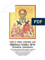 Nifon - Viata si traiul Sfinteniei Sale Parintelui nostru Nifon Patriarhul Tarig