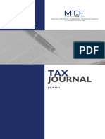 MTF Tax Journal July 2021