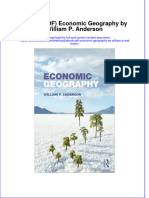 Instant Download Ebook PDF Economic Geography by William P Anderson PDF Scribd