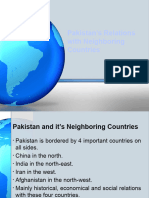 320937587 Chp 10 Pakistan Relations With Neighbours