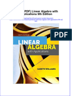 Full Download Ebook Ebook PDF Linear Algebra With Applications 9th Edition PDF