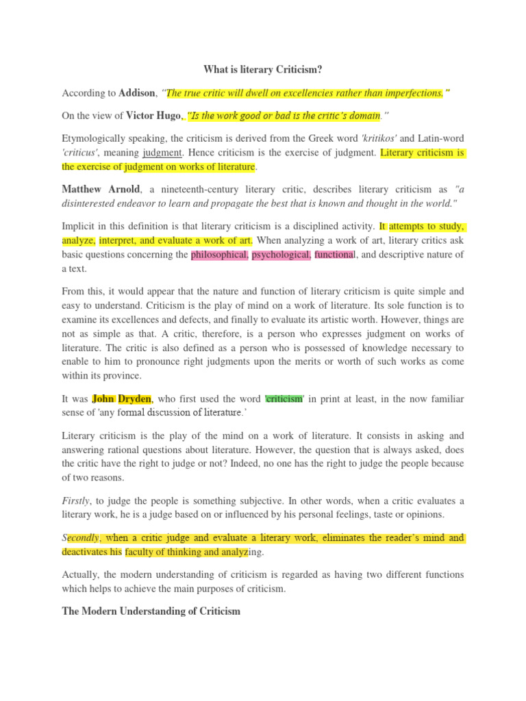 what-is-literary-criticism-pdf