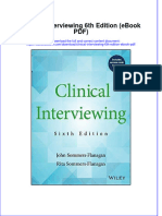 Instant Download Clinical Interviewing 6th Edition Ebook PDF PDF Scribd