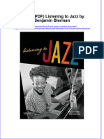 Full Download Ebook Ebook PDF Listening To Jazz by Benjamin Bierman PDF