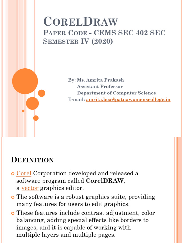 Corel Draw Pdf Shape Computer File