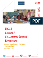 HINDI - TDC Handbook LIC 14 - HINDI Creating A Collaborative Learning Environment