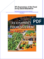 Instant Download Ebook PDF Economics of The Food System by David Blandford PDF Scribd