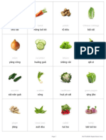 Flashcards Vegetables